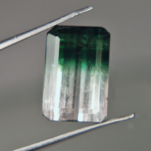 Collectors White - Green Bi-Color Tourmaline Brazil 8.28 ct  Litnon.com