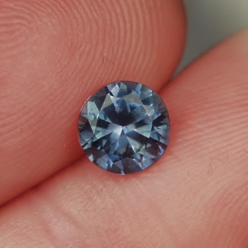 USA Cut Bright Steel Blue Montana Sapphire 1.48 ct  Litnon.com
