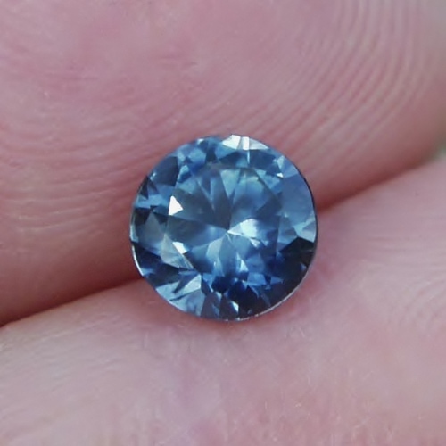 USA Cut Bright Steel Blue Montana Sapphire 1.48 ct  Litnon.com