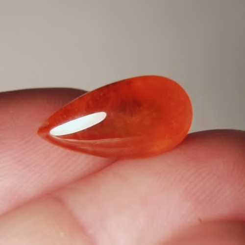 Color Big Mandarin Garnet Cabochon Namibia 14.33 ct  Litnon.com