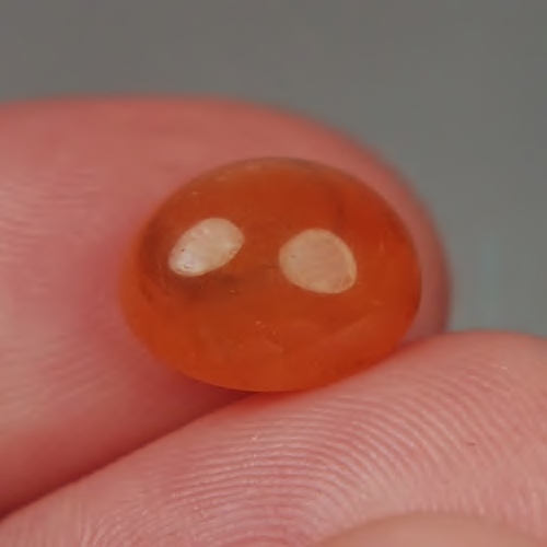 Color Big Mandarin Garnet Cabochon Namibia 10.20 ct  Litnon.com