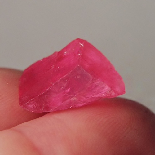 Rare Quality and Insane Color Top Rhodochrosite Facet Rough 17.98ct  Litnon.com