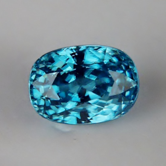 Special Color and Quality Blue Zircon Cambodia 4.97 ct  Litnon.com