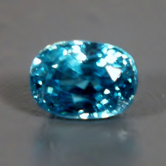 Special Color and Quality Blue Zircon Cambodia 4.97 ct  Litnon.com