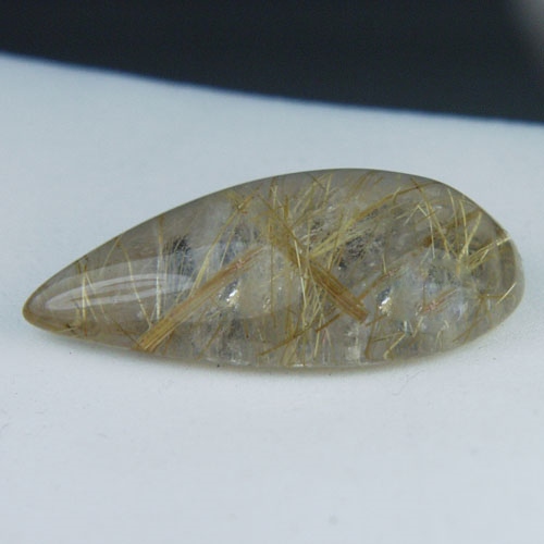 Big Brazil Rutilated Quartz Cabochon 16.84 ct  Litnon.com