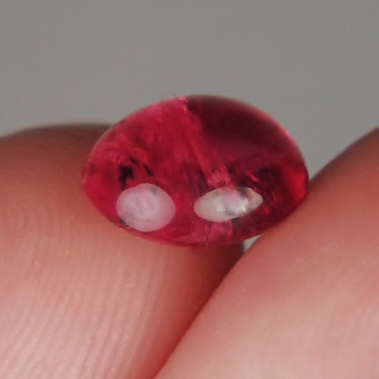  Pretty Color Mozambique Rubelite Tourmaline Cab 3.84ct  Litnon.com