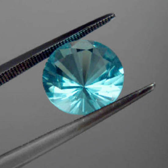 Aquamarine Blue Top Cut Railroad Insulator Glass  Litnon.com