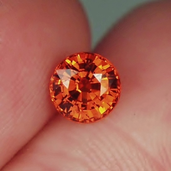 Classic Quality Mandarin Spessartite Garnet Nigeria 1.56ct  Litnon.com