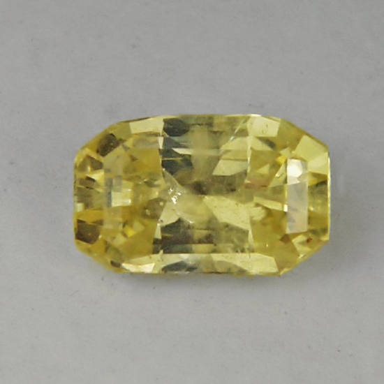 AGL Certified Unheated Yellow Ceylon Sapphire 5.51ct  Litnon.com