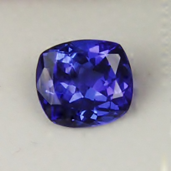 Color and Quality Cushion Cut Blue Tanzanite 1.57 ct  Litnon.com