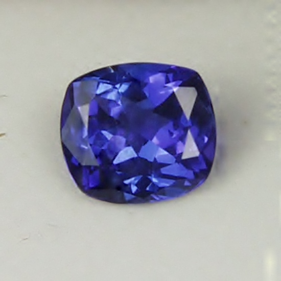 Color and Quality Cushion Cut Blue Tanzanite 1.57 ct  Litnon.com
