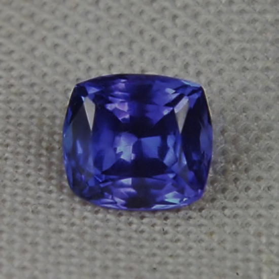 Color and Quality Cushion Cut Blue Tanzanite 1.47 ct  Litnon.com
