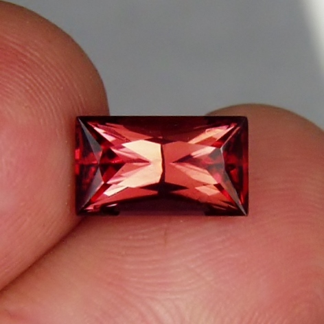  USA Cut Cranberry Red Tourmaline Nigeria 2.95ct  Litnon.com