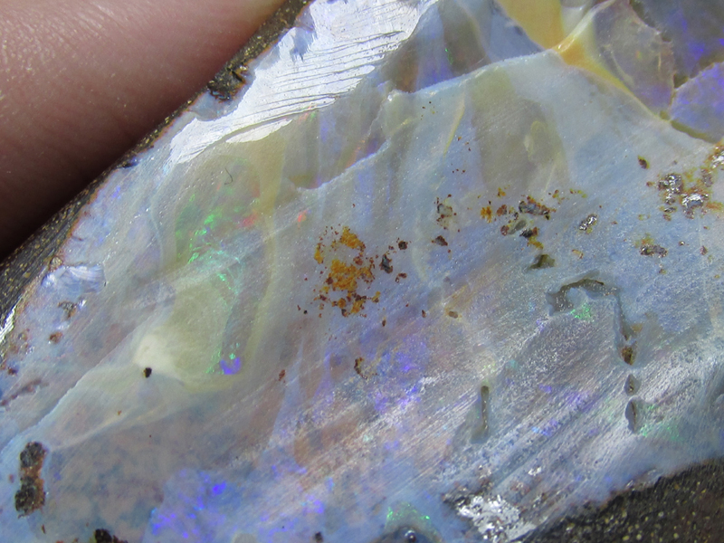 Big Colorful Queensland Boulder Opal Specimen 205 Grams  Litnon.com