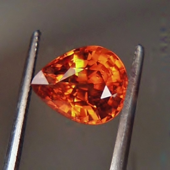 Classic Color Natural Spessartite Garnet Nigeria 1.28ct  Litnon.com