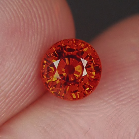 Bright and Pretty Orange Spessartite Garnet 1.77 ct  Litnon.com