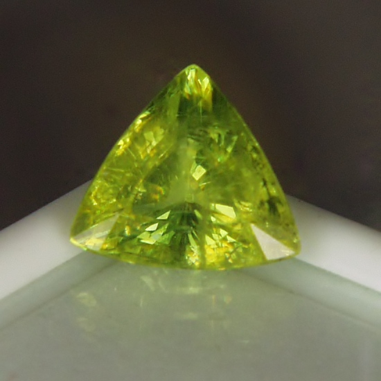 Multi Color Fire Natural Green Sphene Pakistan 3.76 ct  Litnon.com