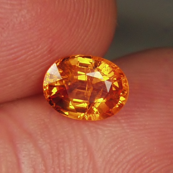  Color Orange Mandarin Spessartite Garnet Nigeria 2.02ct  Litnon.com