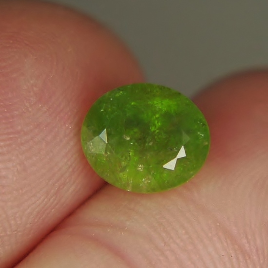 Natural Green Andradite Garnet Pakistan 3.15 ct  Litnon.com