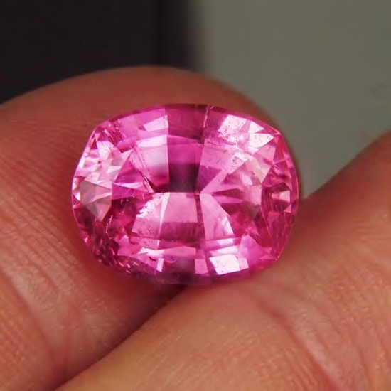 USA Gem Big Pink Tourmaline Himalaya California 6.90ct  Litnon.com