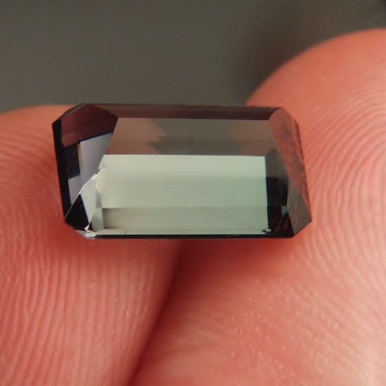 Top Cutting and Bright Unusual Collectors Color Gray Tourmaline 5.62 ct  Litnon.com