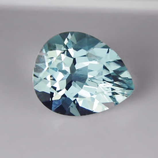 Fine Color Old Stock Aquamarine Brazil 3.77 ct  Litnon.com