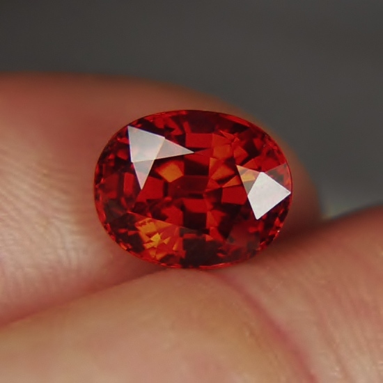 Classic Color Natural Spessartite Garnet Nigeria 5.44ct  Litnon.com
