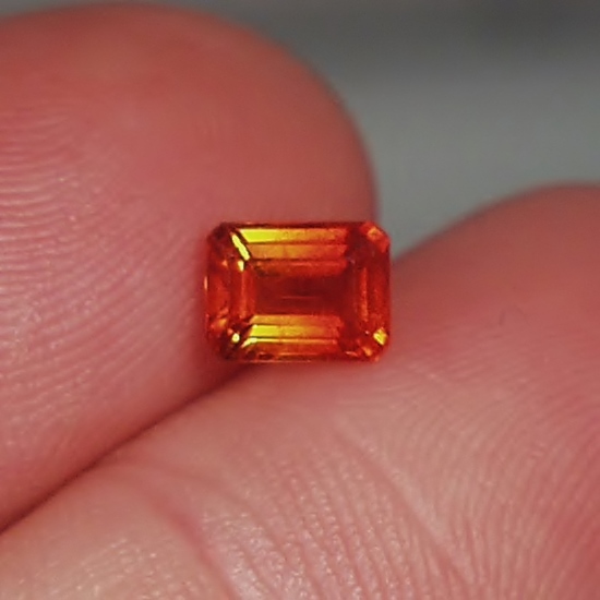USA Gem Little Three Mine Ramona Californa Spessartite Garnet 1.50 ct  Litnon.com