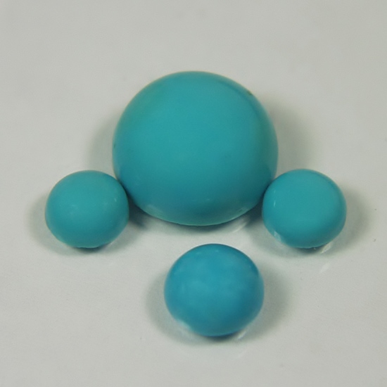 High Quality Natural Turquoise Round Cabochon Set Arizona  Litnon.com