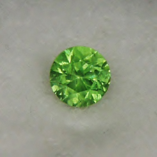 Brilliant Neon Green Natural Russian Demantoid Garnet  Litnon.com