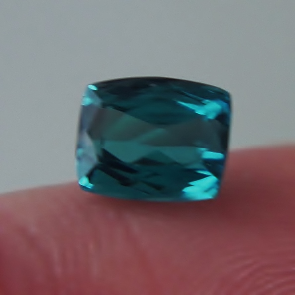 True Blue Old Stock Open Color Brazil Indicolite Tourmaline 1.86ct  Litnon.com