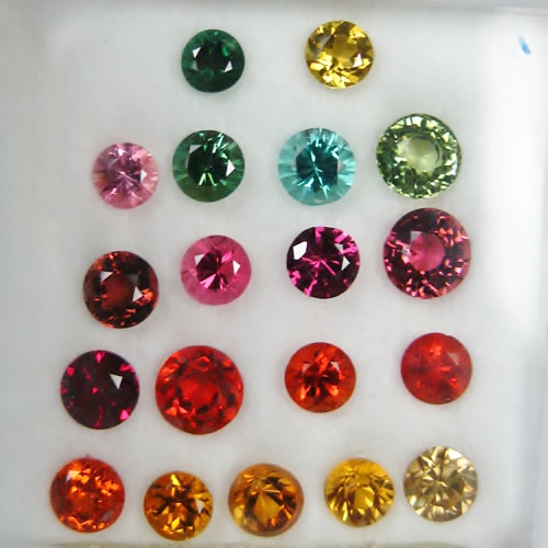 Quality and Color Natural Multi-Color Tourmaline Lot Brazil 6.82 cts  Litnon.com