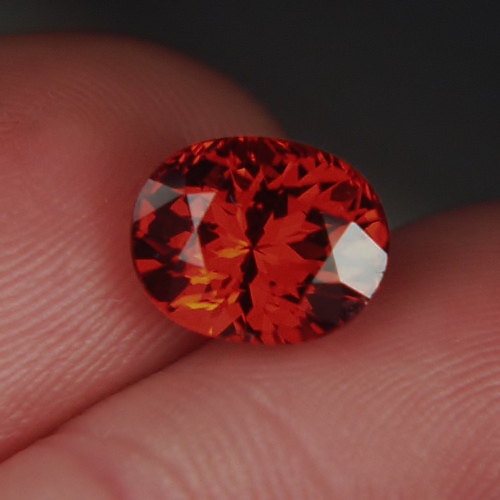 Classic Color Natural Spessartite Garnet Nigeria 4.91ct  Litnon.com