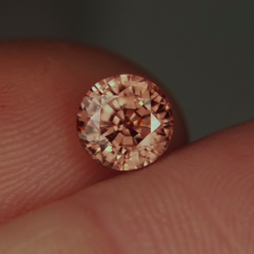 New Find Copper Pink Same Zircon Tanzania 2.99 ct  Litnon.com