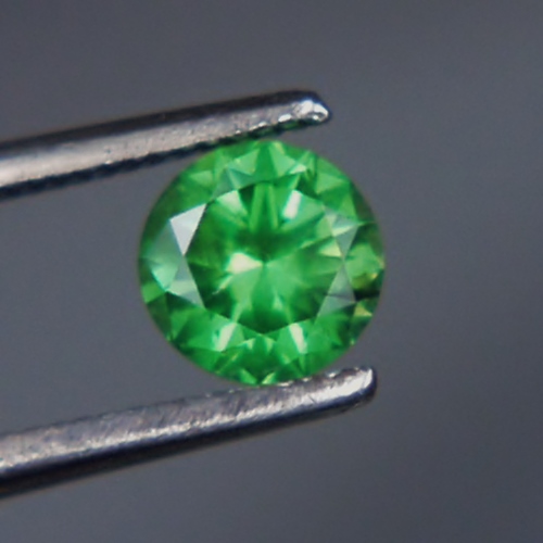 Glowing Color Neon Green Natural Russian Demantoid Garnet  Litnon.com