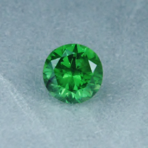 Glowing Color Neon Green Natural Russian Demantoid Garnet  Litnon.com