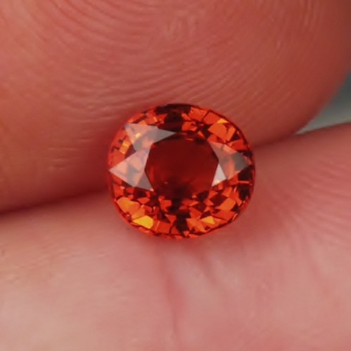 Rich Orange Natural Spessartite Garnet Nigeria 1.79 ct  Litnon.com