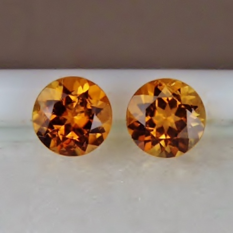 Top Cutting Dravite Sunset Tourmaline Pair Kenya  Litnon.com