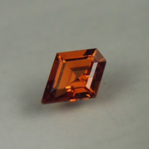 Tiny Treasure Fancy Cut Natural Amber Orange Zircon Tanzania  Litnon.com