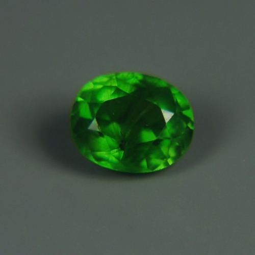 Rare Inclusions Chrome Green Russian Demantoid Garnet  Litnon.com