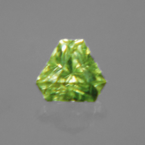Tiny Treasure Bright Yellow Green Russian Demantoid Garnet  Litnon.com