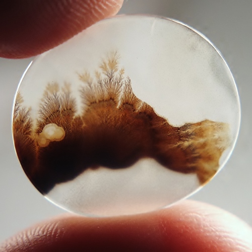  Rare Quality Scenic Dendritic Agate India 25 mm  Litnon.com