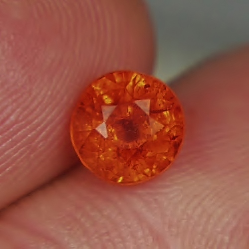  Color Orange Mandarin Spessartite Garnet 1.92 ct  Litnon.com