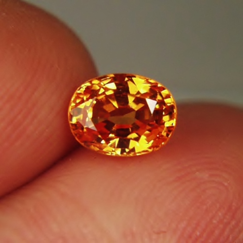 Super Bright and Clean Mandarin Spessartite Garnet Nigeria 1.92 ct  Litnon.com