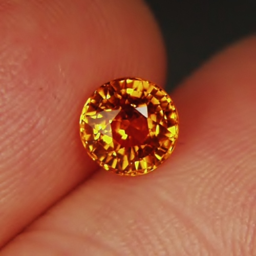 Bright and Clean Mandarin Spessartite Garnet Nigeria 1.48 ct  Litnon.com