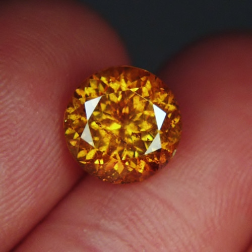  Special Price Top Cutting Orange Sphalerite Spain 4.37 ct  Litnon.com