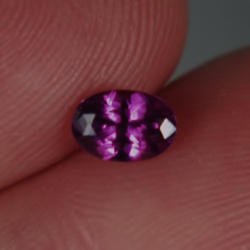 Rich Purple Pink Natural Ceylon Sapphire 6 x 4 mm  Litnon.com