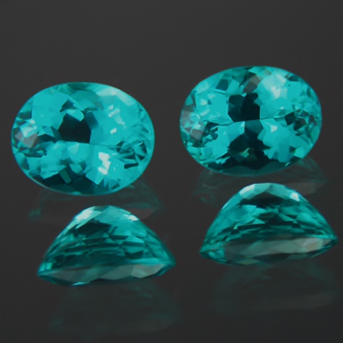 Neon Windex color True Brazil Paraiba Tourmaline 4.04 ct  Litnon.com