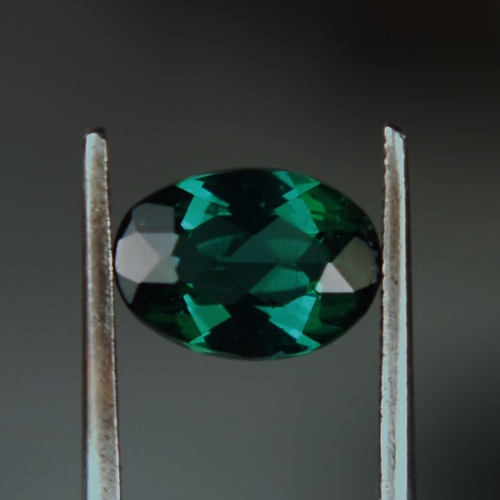 Color Old Stock Teal Blue Green Tourmaline Brazil 1.34ct GLI PAID Litnon.com
