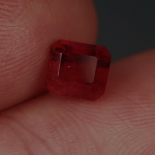 Ultra Rare Red Beryl - Bixbite Violet Claims Mine Utah 1.26ct GLI  Litnon.com